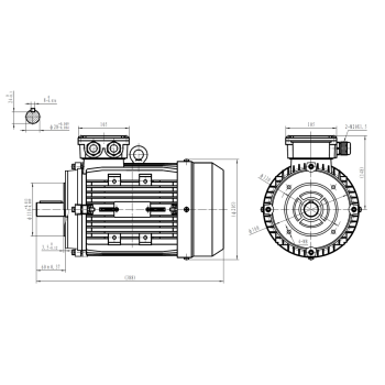 Silnik elektryczny 4,0kW 1400 obr/min. 100B14